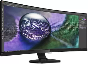 Philips 34" 349P7FUBEB QHD Ultra Wide Curved LED Monitor