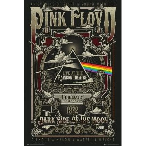 Pink Floyd Rainbow Theatre Maxi Poster