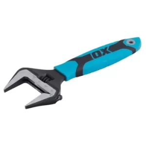 Ox Tools OX-P324606 Pro Adjustable Wrench Extra Wide Jaw 6in