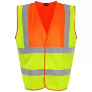 PRO RTX High Visibility Unisex Waistcoat (3XL) (Yellow/Orange)