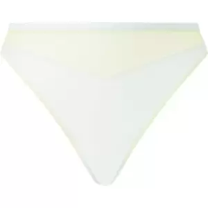 Calvin Klein CK1 Mesh High Waist Tanga Briefs - White