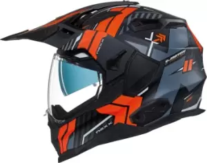 Nexx X.Wed 2 Wild Country Helmet, black-orange Size M black-orange, Size M