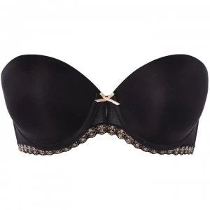 B Temptd Faithfully yours strapless push up bra - Midnight