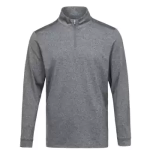 Slazenger Zip Pullover Top Mens - Grey