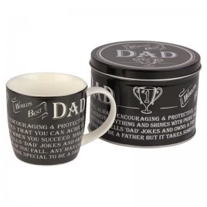 Mugs in Tins Gift Set - Dad