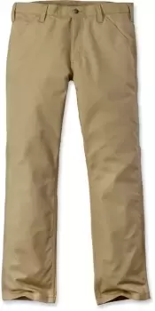 Carhartt Rugged Stretch Canvas Pants, beige, Size 38, beige, Size 38