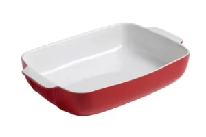 Pyrex Signature Red Rectangular Roaster, 30x22cm