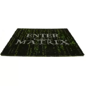 The Matrix Door Mat (60cm x 40cm) (Black/Green)