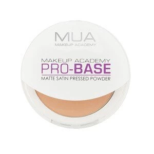 MUA Pro Base Matte Satin Pressed Powder - Soft Beige Nude