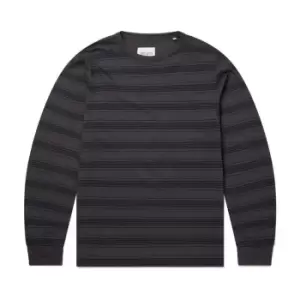 Albam Stripe Long-Sleeve T-Shirt - Black