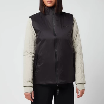 Rains Womens Padded Nylon Vest - Black - S