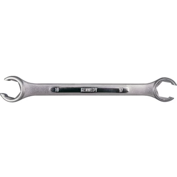 Kennedy - Metric Flare Nut Spanner, Chrome Vanadium Steel, 6MM X 8MM