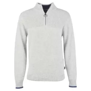 Barbour Shoal Half Zip Sweatshirt - Grey