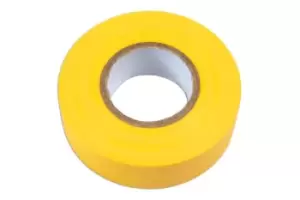 Connect 36895 Yellow PVC Insulation Tape 19mm x 20m - Pack 1