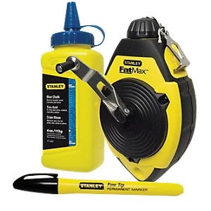 Stanley 0-47-681 FatMax Chalk Line Set - 30m