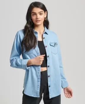 Superdry Denim Classic Western Shirt