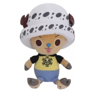 One Piece Plush Figure Chopper x Law 20 cm