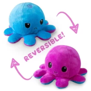 Reversible Octopus Plushie (Purple/Blue)