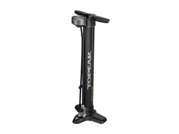 Topeak Joeblow Twin Turbo Floor pump Pressure gauge - Black