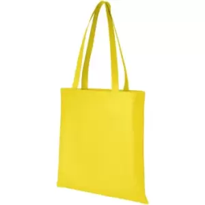 Bullet Zeus Non Woven Convention Tote (One Size) (Yellow) - Yellow