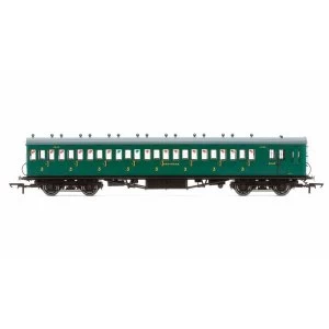 Hornby SR 58' Maunsell Rebuilt (Ex-LSWR 48') Eight Compartment Brake Third 2638 'Set 44' Era 3 Model...