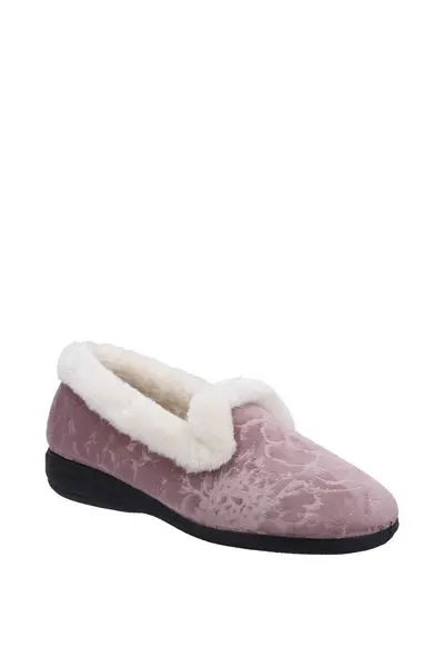 Fleet & Foster Adelaide Memory Foam Slipper Pink