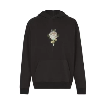 AllSaints Wreath Oth Hoody - Washed Black