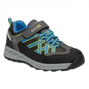 Regatta Samaris V JNR Waterproof Walking Shoes - Briar/FrBlue