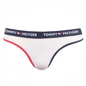 Tommy Bodywear Mesh Thong - Pale BLUSH TD5