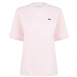 Lacoste Crew Neck T Shirt - Light Pink