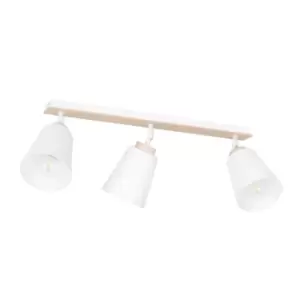 Emibig Atlas White Ceiling Spotlight Bar 3x E27