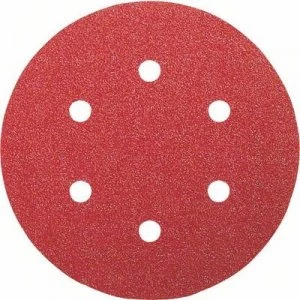 Bosch Accessories 2608607833 Router sandpaper Hook-and-loop-backed, Punched Grit size 40 (Ø) 150 mm 50 pc(s)