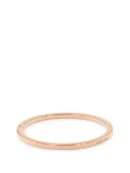 Calvin Klein Women'S Calvin Klein Rose Gold Ip Bangle