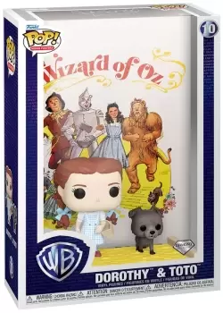 The Wizard Of Oz Funko POP! Film poster - Dorothy & Toto vinyl figurine no. 10 Funko Pop! multicolour