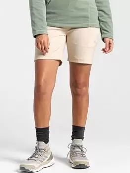 Craghoppers Kiwi Pro III Walking Shorts - Sand, Size 14, Women