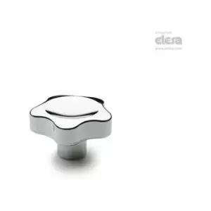 ELESA Lobe knob-VC.692/50-CR-B-M10