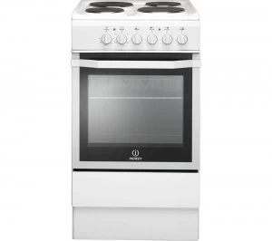 Indesit I5ESHW 50cm Electric Cooker