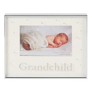 6" x 4" - Bambino Silver Plated Photo Frame - Grandchild