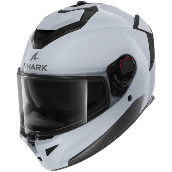 Shark Spartan GT Pro Blank Light White Glossy W03 Full Face Helmet 2XL