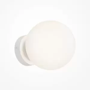 Maytoni Basic Form 15cm Modern Wall Lamp Matt White E14