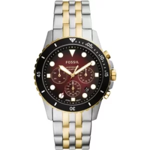 Fossil FB-01 Chronograph Two-Tone Stainless Steel Watch