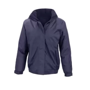 Result Core Ladies Channel Jacket (M) (Navy Blue)