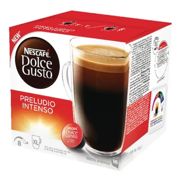 Nescafe Dolce Gusto Preludio intenso Coffee 48 Pods