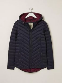 Fatface Recycled Padded Jacket - Navy