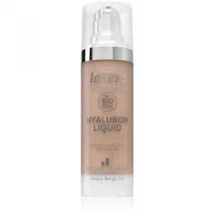 Lavera Hyaluron Liquid Foundation Lightweight Foundation with Hyaluronic Acid Shade 04 Honey Beige 30ml