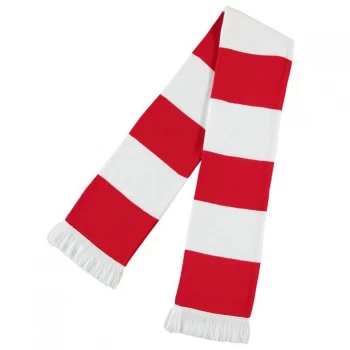 Team Bar Scarf - Red/White