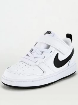 Nike Infants Court Borough Low 2 Trainers - White