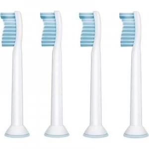 Philips Sonicare Sensitive HX6054/05 Electric Brush Attachments White Toothbrush 4Pcs