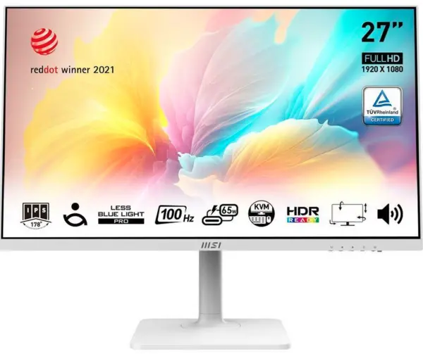 MSI Modern 27" MD272XPW Full HD IPS LED Monitor