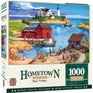 Masterpieces Puzzle Hometown Gallery Ladium Bay Puzzle 1000 piece jigsaw puzzle